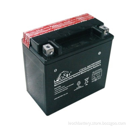 LEOCH MF Motorcycle battery With 12V 12AH